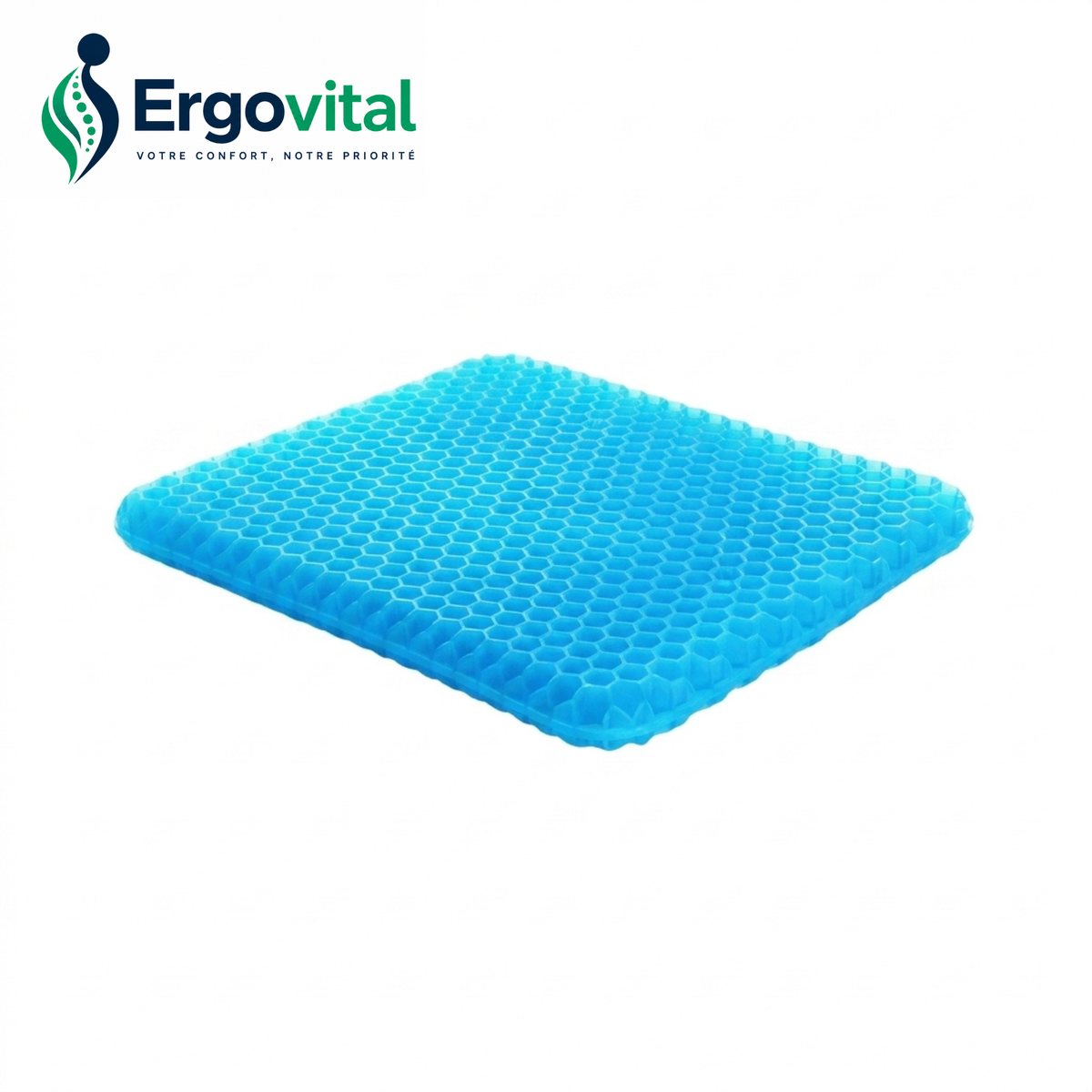 Coussin de Siège en Gel Confort Longue Durée