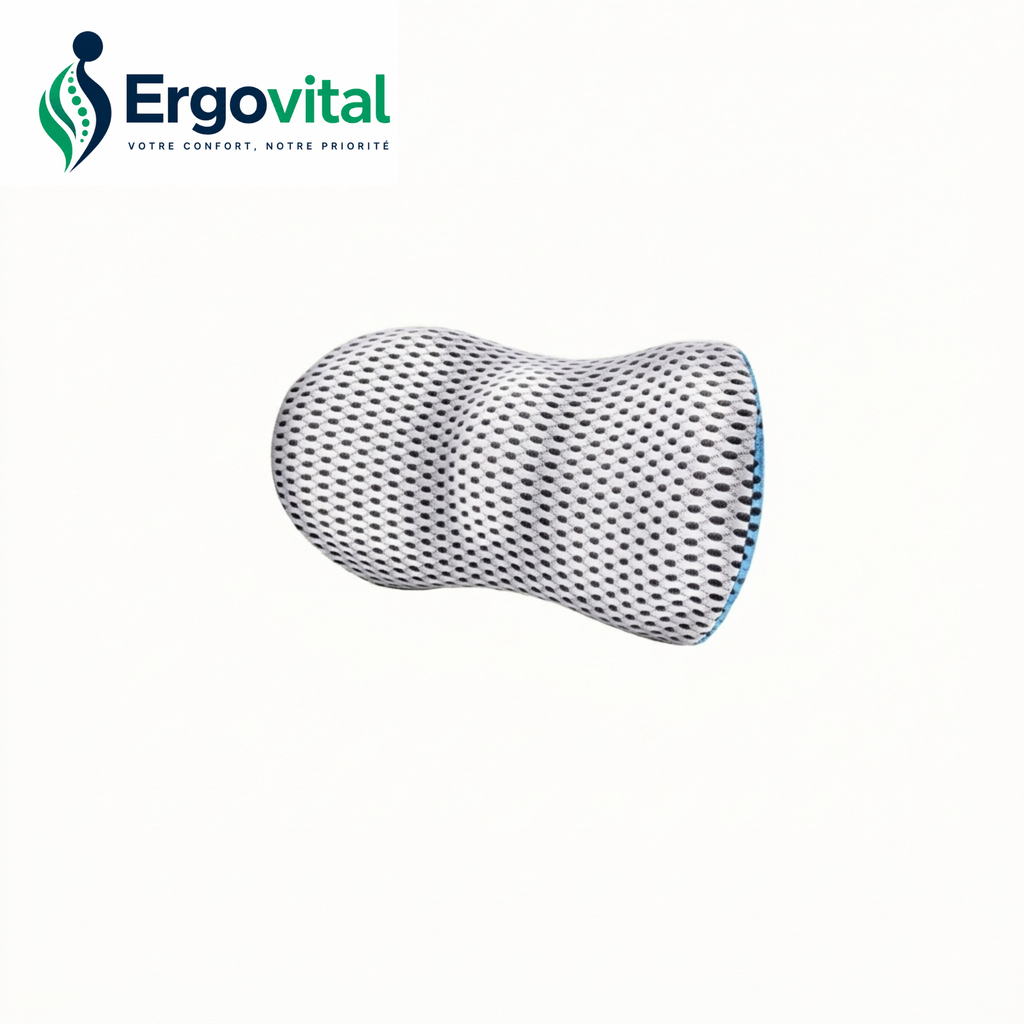 Coussin Lombaire Ergonomique – Soutien Dos Mémoire de Forme
