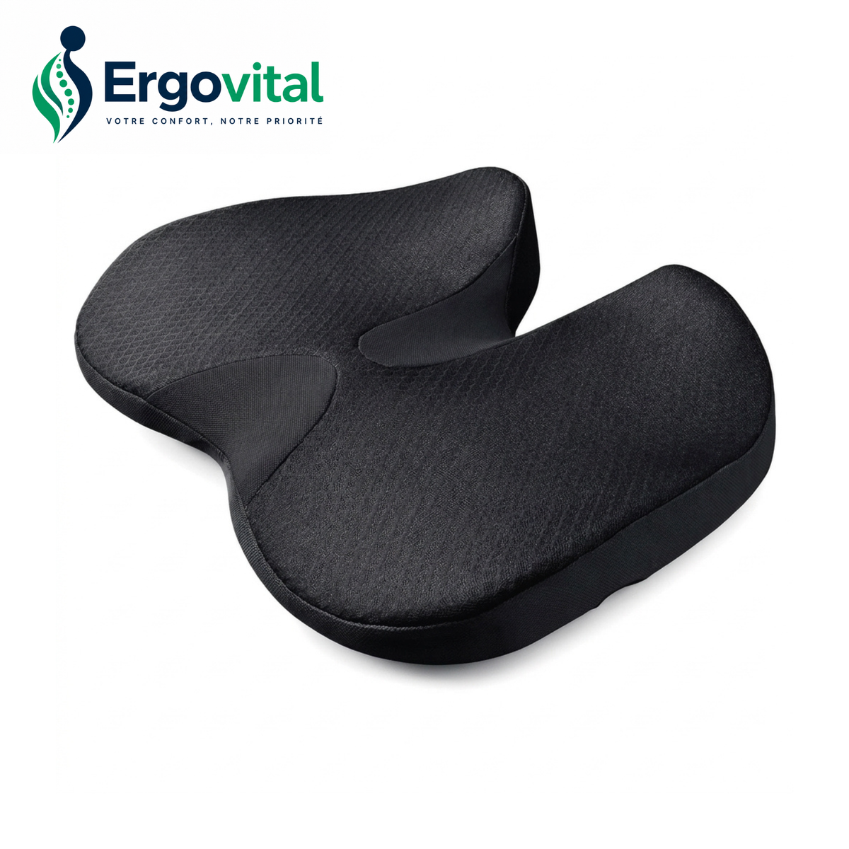 Coussin Coccyx Ergonomique Voiture – Mémoire de Forme